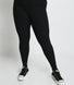 Legging doublé polaire épais grande taille - Noir