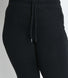 Pantalon de jogging taille haute grande taille Recharge - Noir