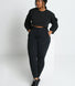 Pantalon de jogging taille haute Recharge - Midnight Noir