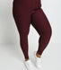 Legging taille haute grande taille Winter Everyday - Burgunder