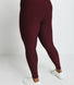 Legging taille haute grande taille Winter Everyday - Burgunder