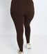 Legging taille haute grande taille Everyday - Chocolat