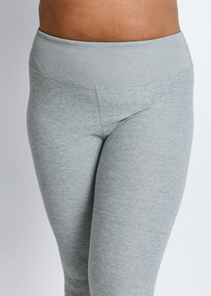 Legging taille haute ultradoux grande taille Ultimate - Light Gris Marl