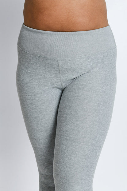 Legging taille haute ultradoux grande taille Ultimate - Light Gris Marl