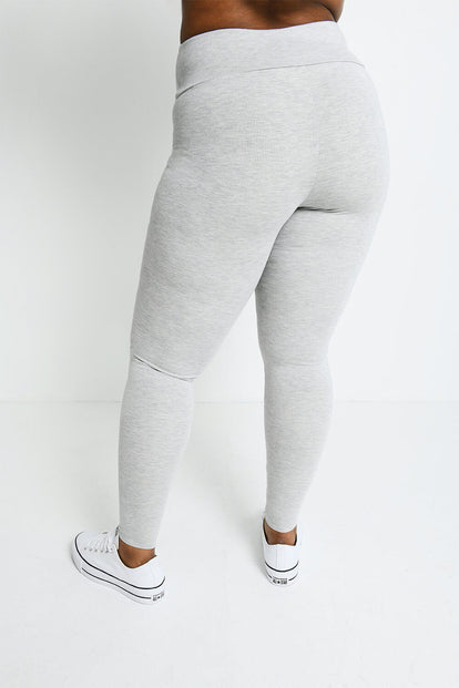 Legging léger taille haute grande taille Everyday - Light Gris Marl