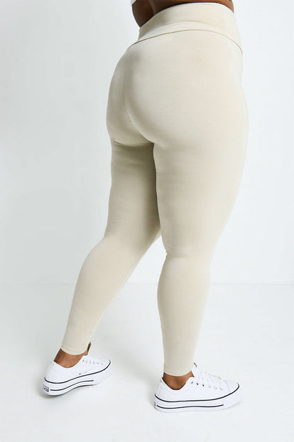 Legging léger taille haute grande taille Everyday - Natural Avione