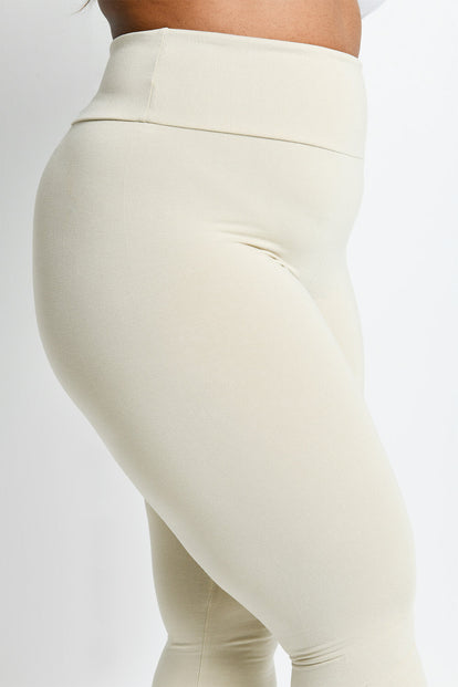 Legging léger taille haute grande taille Everyday - Natural Avione