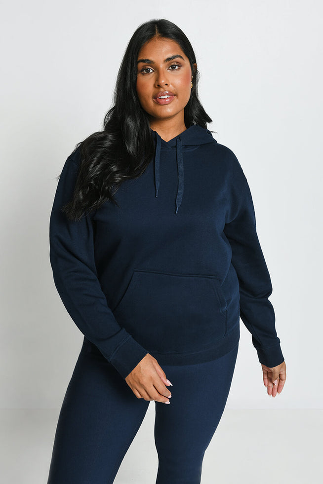 Sweat à capuche grande taille Everyday - Bleu Marine