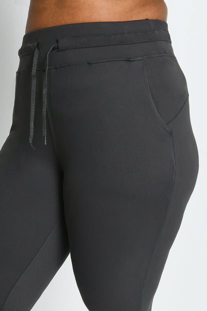 Pantalon de jogging taille haute grande taille Recharge - Odyssey Gris