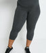 Legging court grande taille Everyday - Dark Gris Marl