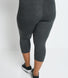 Legging court grande taille Everyday - Dark Gris Marl