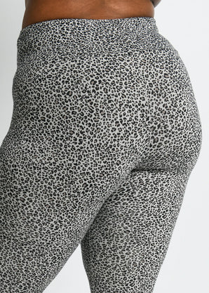 Legging taille haute grande taille Everyday - Leopard Print