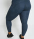 Legging de sport 7/8e taille haute grande taille Energise - Thunder Bleu