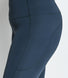 Legging de sport 7/8e taille haute grande taille Energise - Thunder Bleu