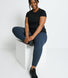 Legging de sport 7/8e taille haute grande taille Energise - Thunder Bleu