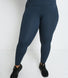 Legging de sport taille haute grande taille Energise - Thunder Bleu