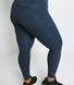 Legging de sport taille haute grande taille Energise - Thunder Bleu