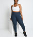Legging de sport taille haute grande taille Energise - Thunder Bleu