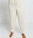 Pantalon de jogging Lounge-Luxe grande taille - Vanilla Marl