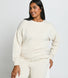 Sweat Lounge-Luxe grande taille - Vanilla Marl