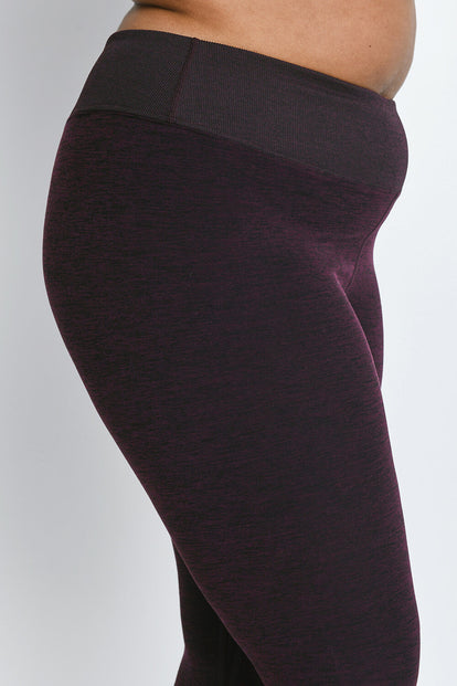 Legging taille haute ultradoux grande taille Ultimate - Winter Berry