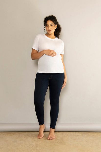 Jegging de grossesse 7/8e - Dark Bleu
