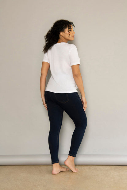 Jegging de grossesse 7/8e - Dark Bleu