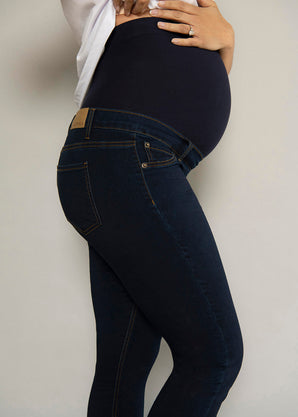 Jegging de grossesse 7/8e - Dark Bleu