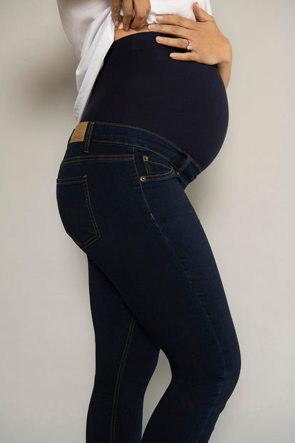 Jegging de grossesse 7/8e - Dark Bleu