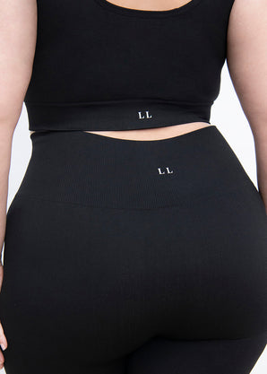 Brassière sans couture grande taille Ultimate - Noir