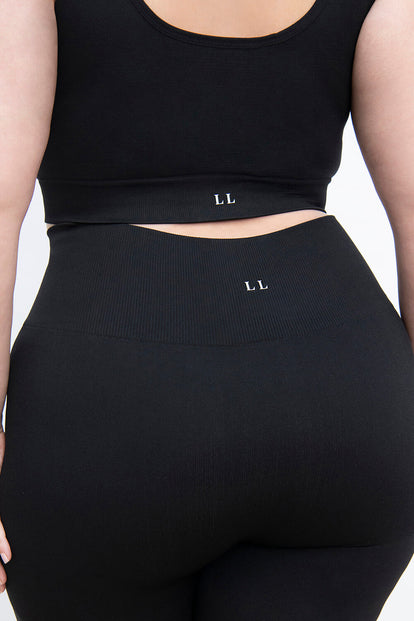 Brassière sans couture grande taille Ultimate - Noir