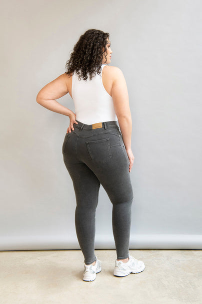 Jegging grande taille Ultimate - Gris