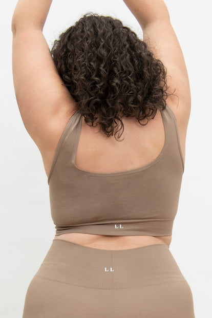 Brassière sans couture grande taille Ultimate - Oatmeal Avione