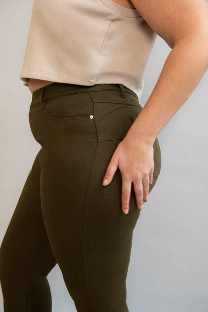 Jegging grande taille Ultimate - Kaki
