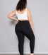 Legging léger taille haute grande taille Everyday - Noir