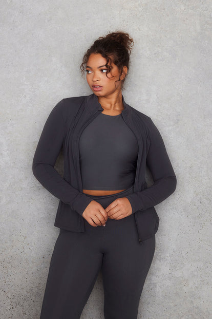 Veste grande taille Empower - Graphite