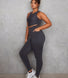 Legging grande taille Empower - Graphite