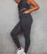 Legging grande taille Empower - Graphite