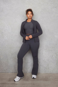 Legging flare grande taille Empower - Graphite