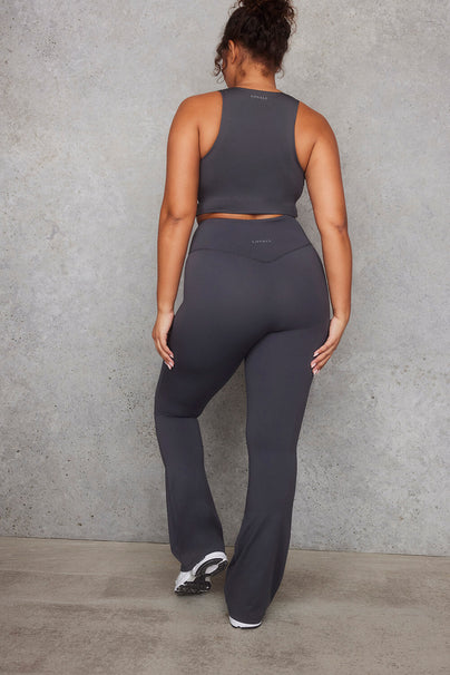 Legging flare grande taille Empower - Graphite