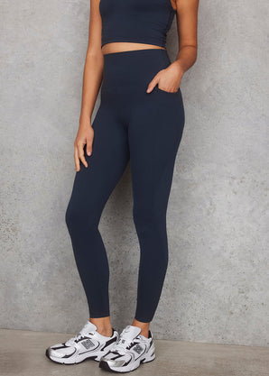 Empower Leggings - Vintage Navy