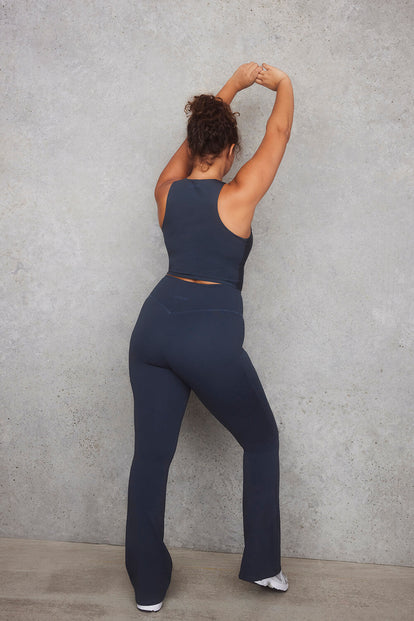 Empower Flare Leggings - Vintage Navy