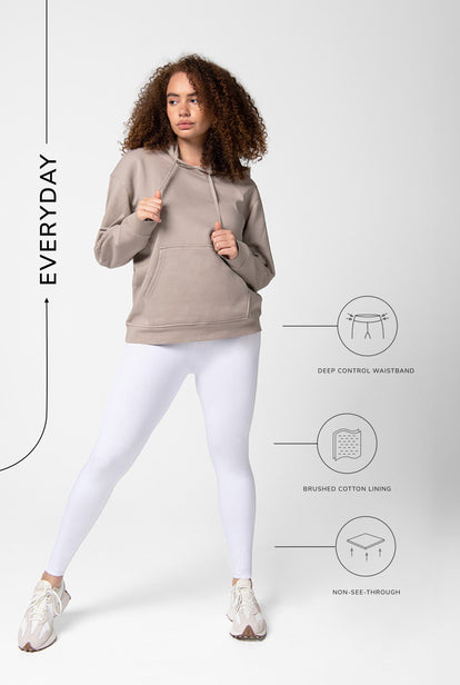 Legging taille haute Everyday - Blanc