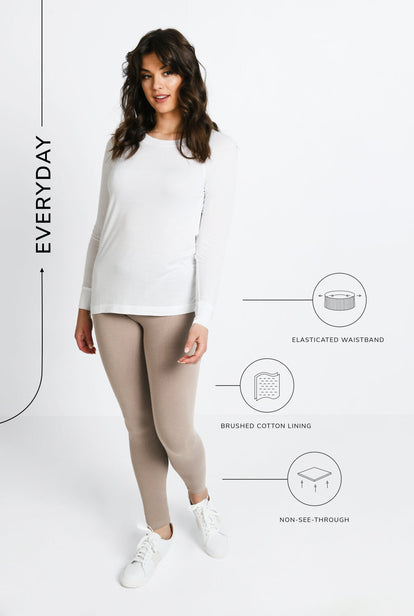 Legging Everyday - Oatmeal Avione