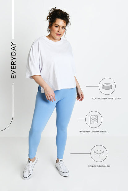 Legging Everyday - Powder Bleu