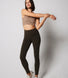 Focus High Waisted Sports Leggings - Olive Vert