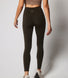 Focus 7/8 High Waisted Sports Leggings - Olive Vert