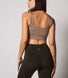 Focus High Waisted Sports Leggings - Olive Vert