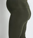 Maternity Focus Sports Leggings - Olive Green