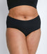 Lot de 3 culottes emboîtantes taille haute sans couture grande taille - Noir